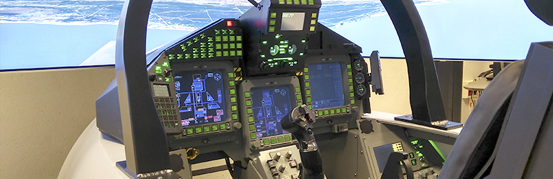 Indra, key company in developing the Eurofighter's new simulator version