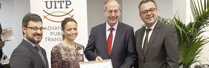 Indra joins the main global transport association and uses its technology and experience to improve mobility