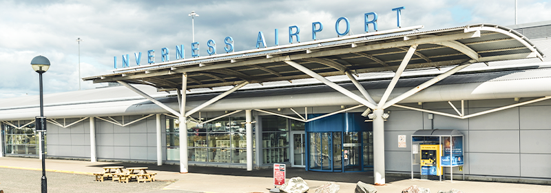 El aeropuerto de Inverness opera con el sistema InNOVA de Indra
