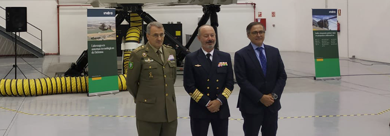 Indra provides the Spanish Army with the most advanced helicopter simulator in Europe