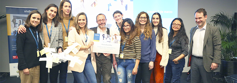 Indra estimula el talento femenino: retará a 100 universitarias a mejorar el mundo con tecnología