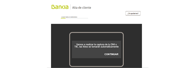 Bankia and Minsait enable secure registration by video identification in a few minutes and with no need to go to the bank