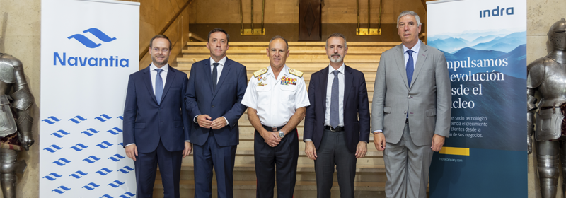 Indra y Navantia se unen para desarrollar y comercializar conjuntamente sistemas y soluciones digitales de Defensa